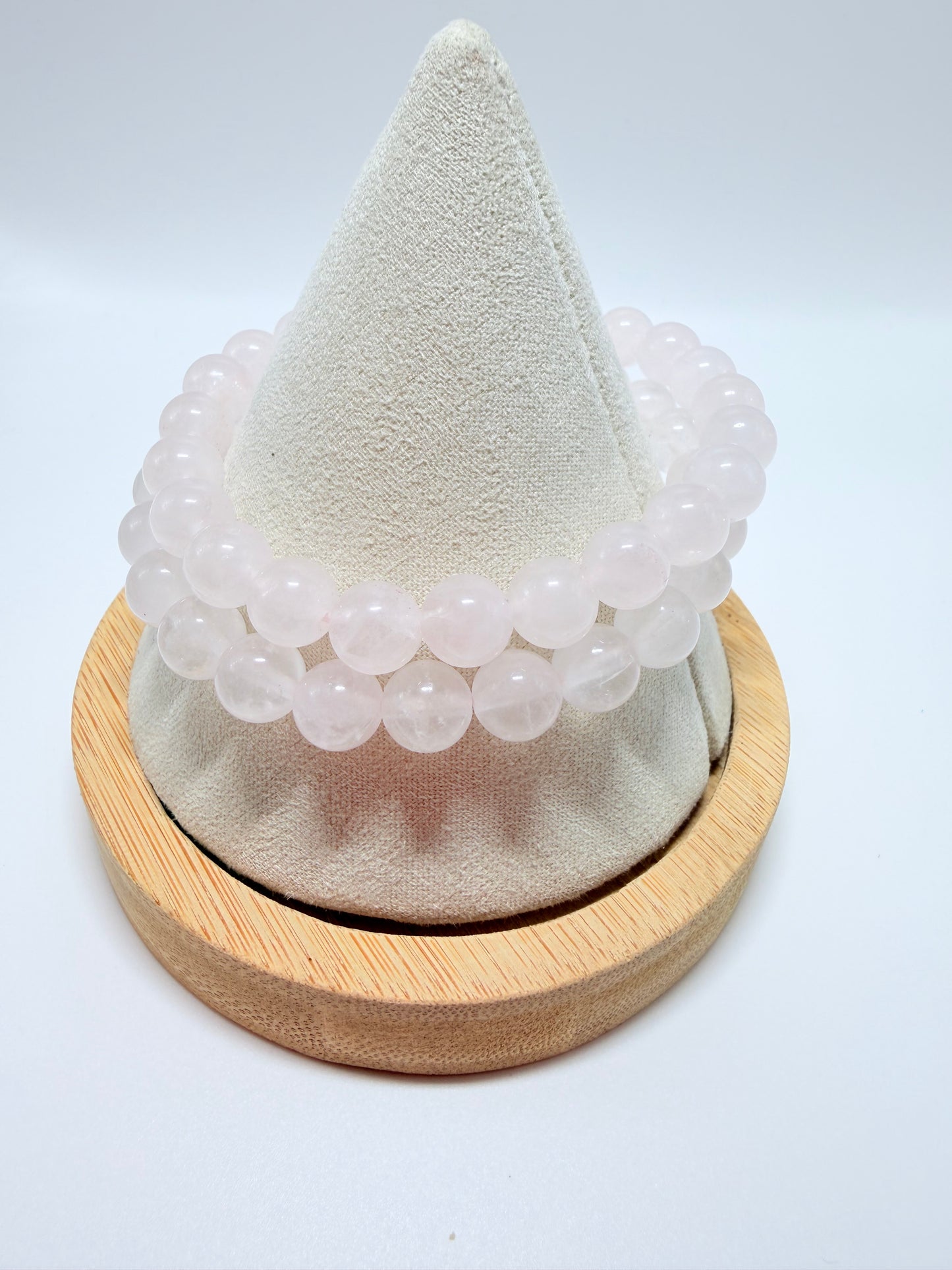 Rose Quartz-8mm Bracelet