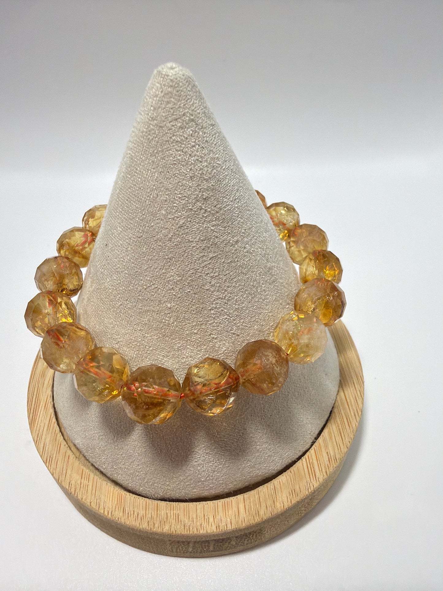 Citrine-Faceted 10.6mm