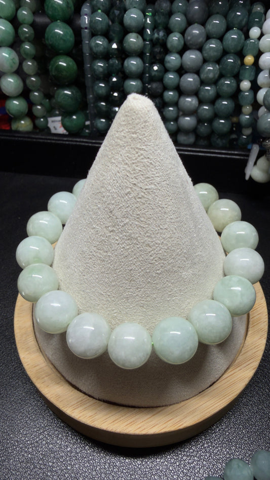 Burmese Jadeite Bracelet- Grade A