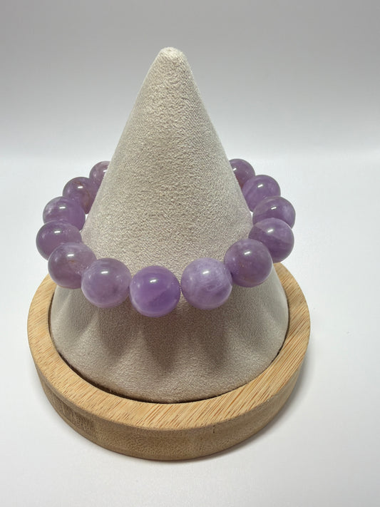 Amethyst Bracelet – 12mm