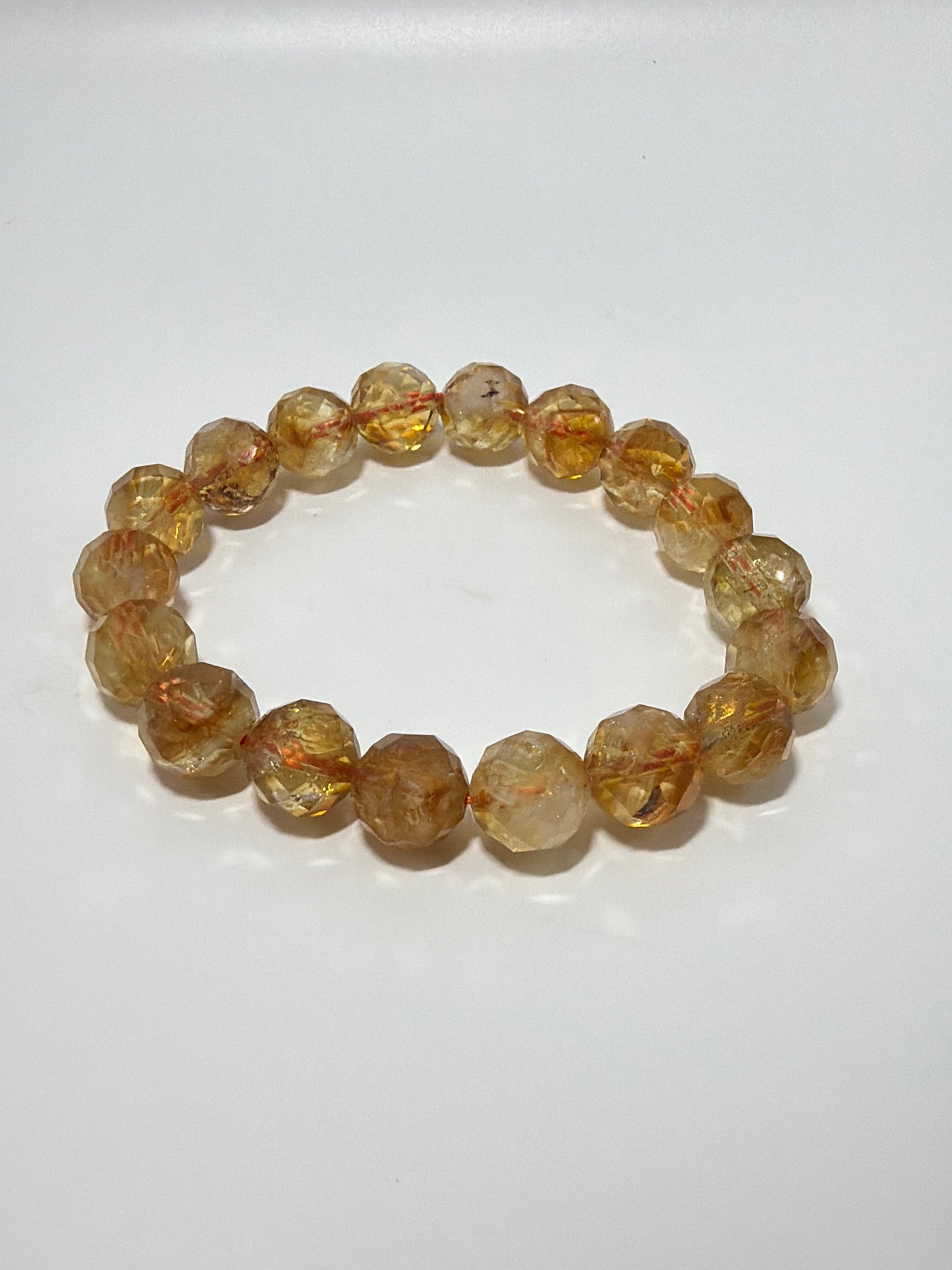 Citrine-Faceted 10.6mm