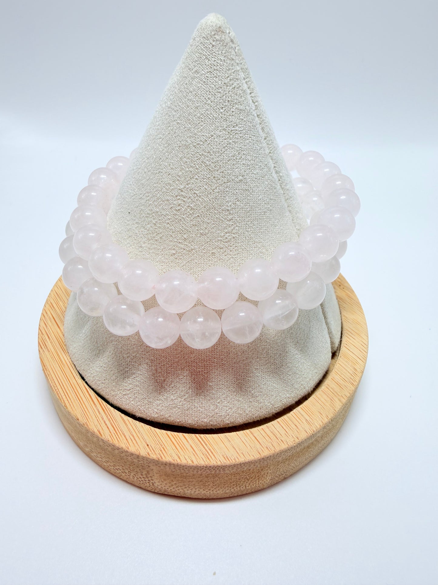 Rose Quartz-8mm Bracelet